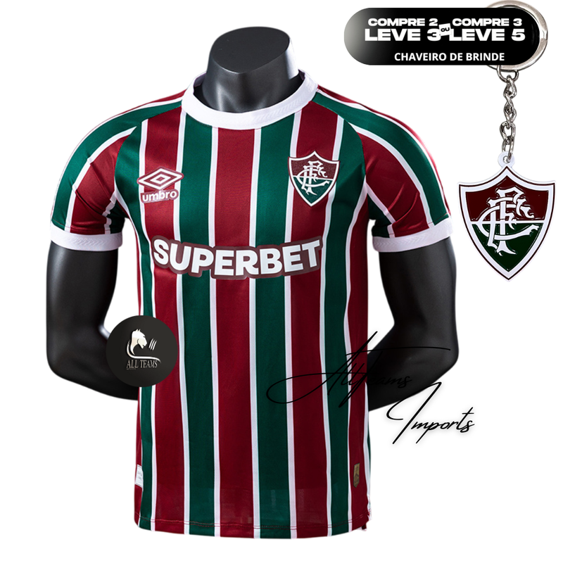 Camisa Fluminense Jogador Authentic 25/26 (Masculino) - Allteams Imports