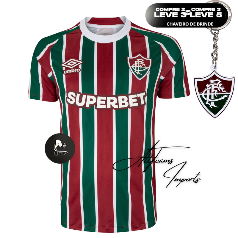 Camisa Fluminense 25/26 (Masculino) Torcedor - Allteams Imports