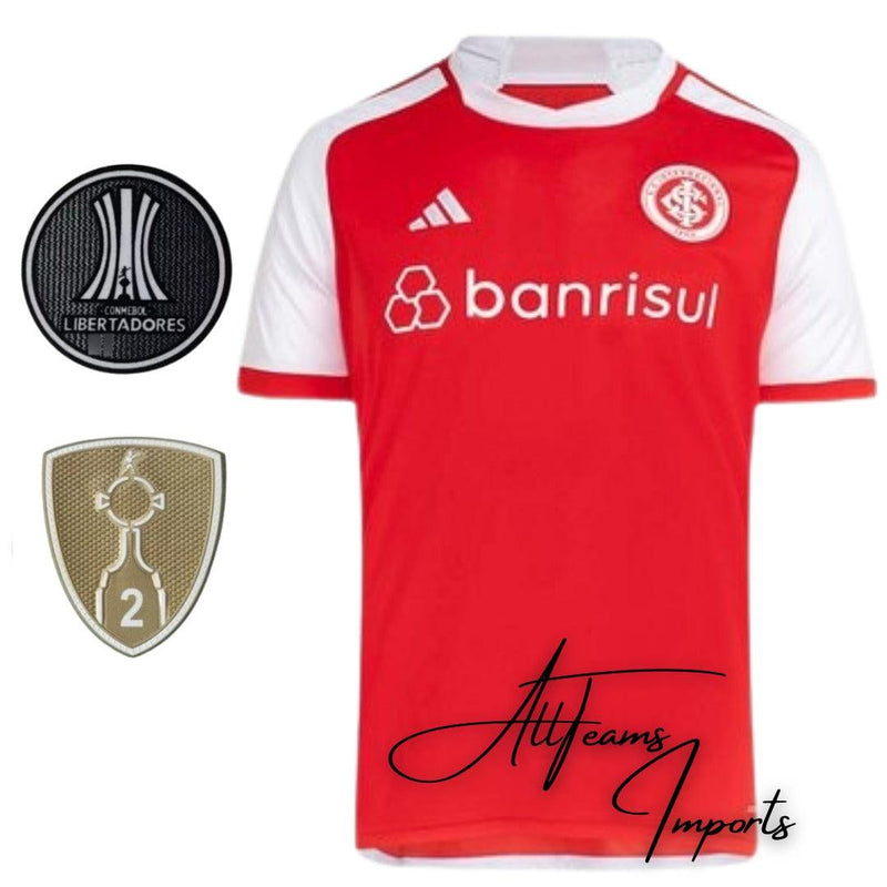 Camisa Internacional 24/25 + Pacths Libertadores (Masculino)