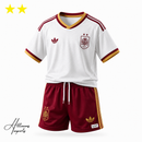 Kit Infantil Seleção Espanha - Campeão Copa do mundo 2006– Uniforme Fora Completo Infantil