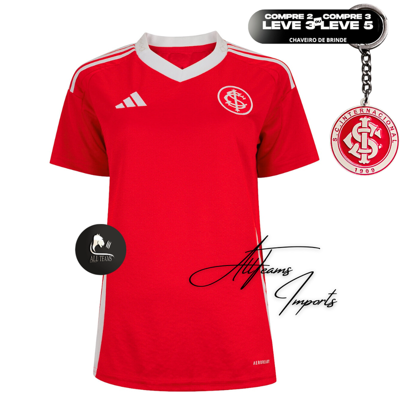 Camisa Internacional 25/26 Torcedor Feminina – Allteams Imports