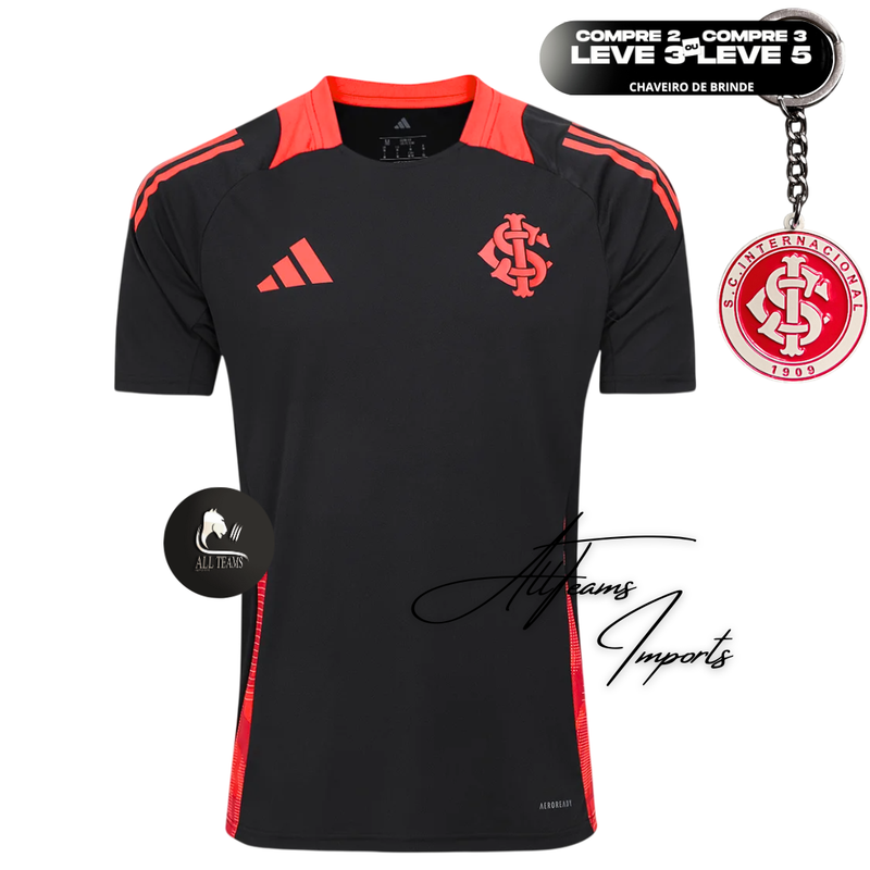 Camisa Internacional Treino 25/26 - Torcedor Masculino - Allteams Imports