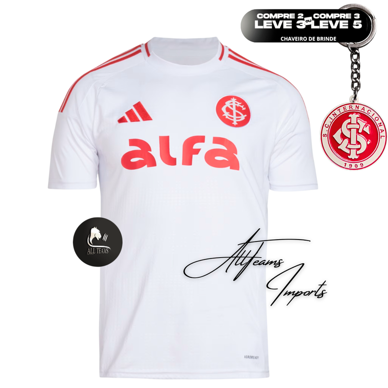 Camisa II Internacional (ALFA) 25/26 Torcedor Masculino– Allteams Imports
