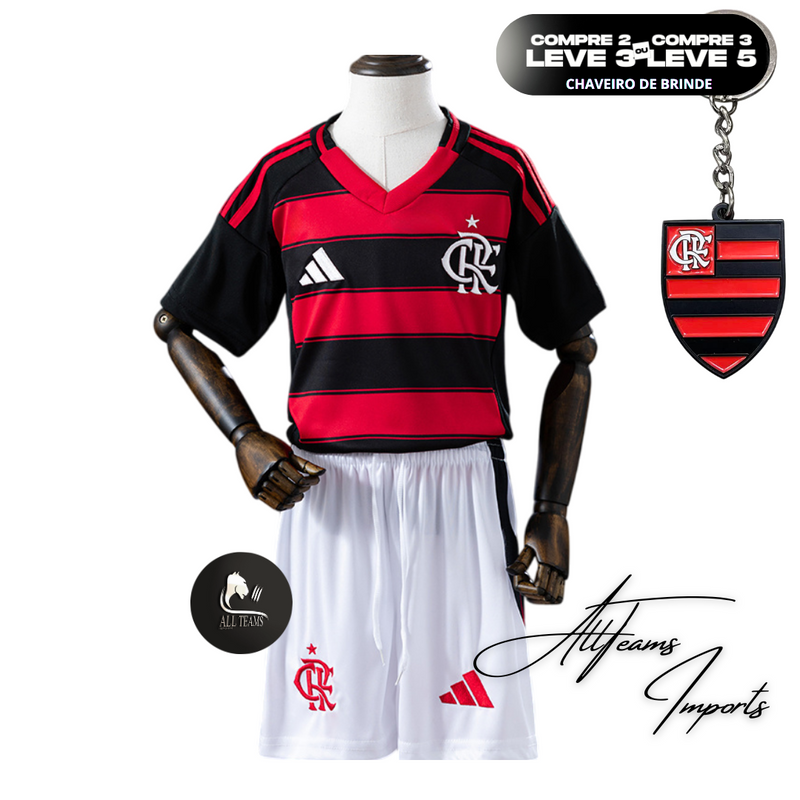 Kit Infantil Torcedor Flamengo 25/26