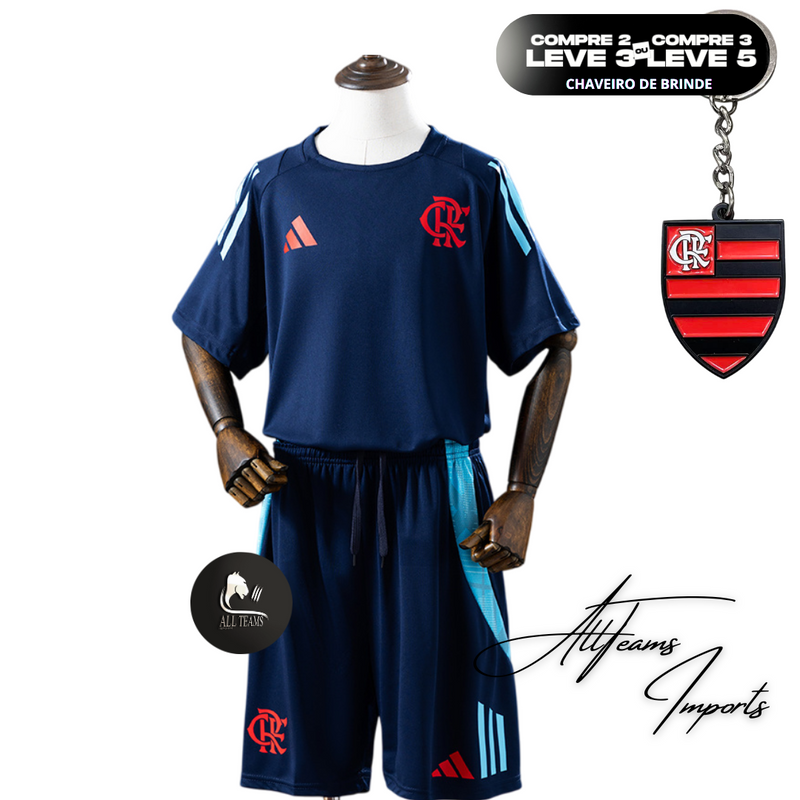 Kit Infantil Torcedor Flamengo Treino 25/26