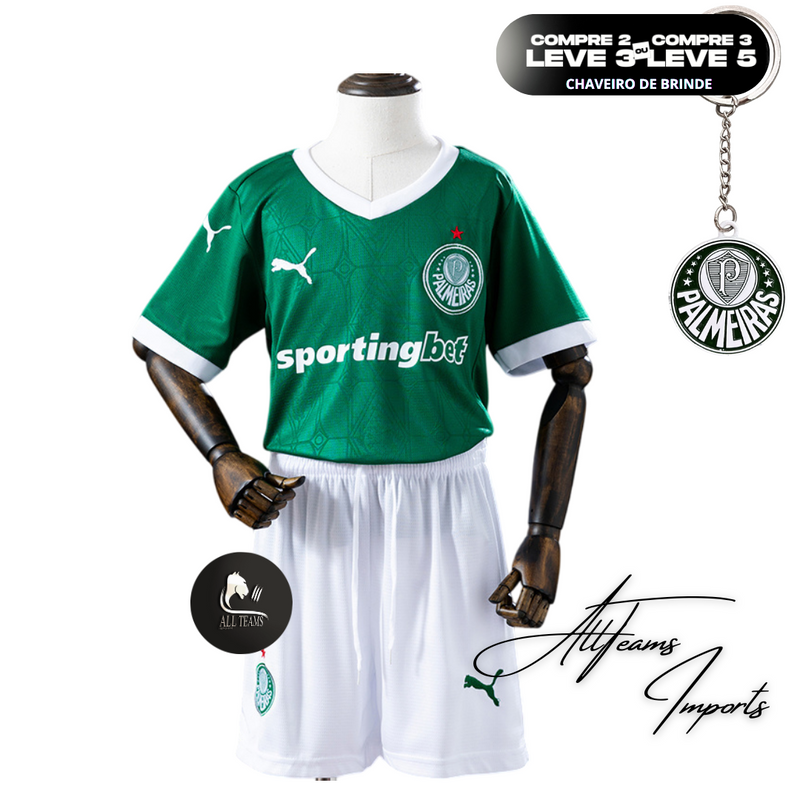 Kit Infantil Palmeiras 25/26 Torcedor - Allteams Imports