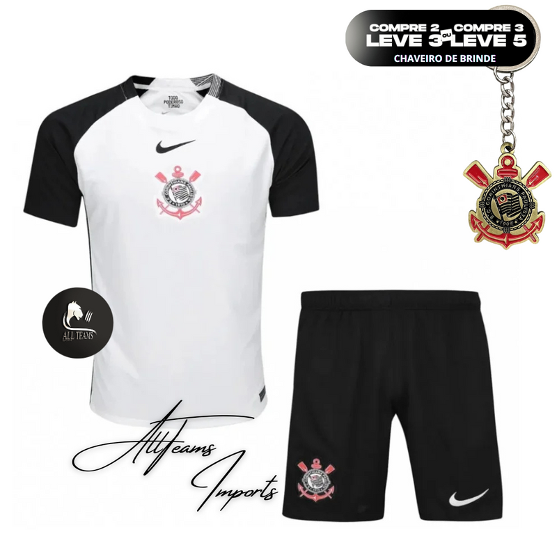 Kit Infantil Corinthians 25/26 Torcedor - Allteams Imports