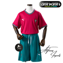 Kit Infantil Seleção Portugal  2026 ( COPA DO MUNDO ) - Allteams Imports