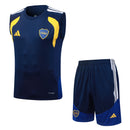Kit Treino Boca Juniors 2026/27 Verão Azul-Marinho e Amarelo