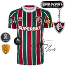 Camisa Fluminense 25/26 + Pacths da Libertadores - Allteams Imports