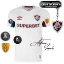 Camisa II Fluminense 25/26 + Pacths da Libertadores - Allteams Imports