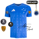Camisa Cruzeiro 26/27 + Pacths Libertadores - Allteams Imports