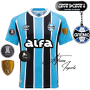 Camisa Grêmio 25/26 ALFA + Pacths Libertadores - Allteams Imports