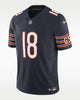 Camisa NFL Chicago Bears Azul #18 Caleb Williams – Jersey Futebol Americano