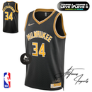 Regata Nike NBA Giannis Antetokounmpo Milwaukee Bucks 2024/25 Select Series