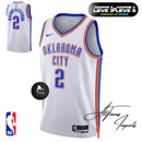Regata NBA Nike Swingman - Oklahoma City Thunder Branca - Alexander