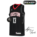 Regata NBA Houston Rockets Preta - Harden