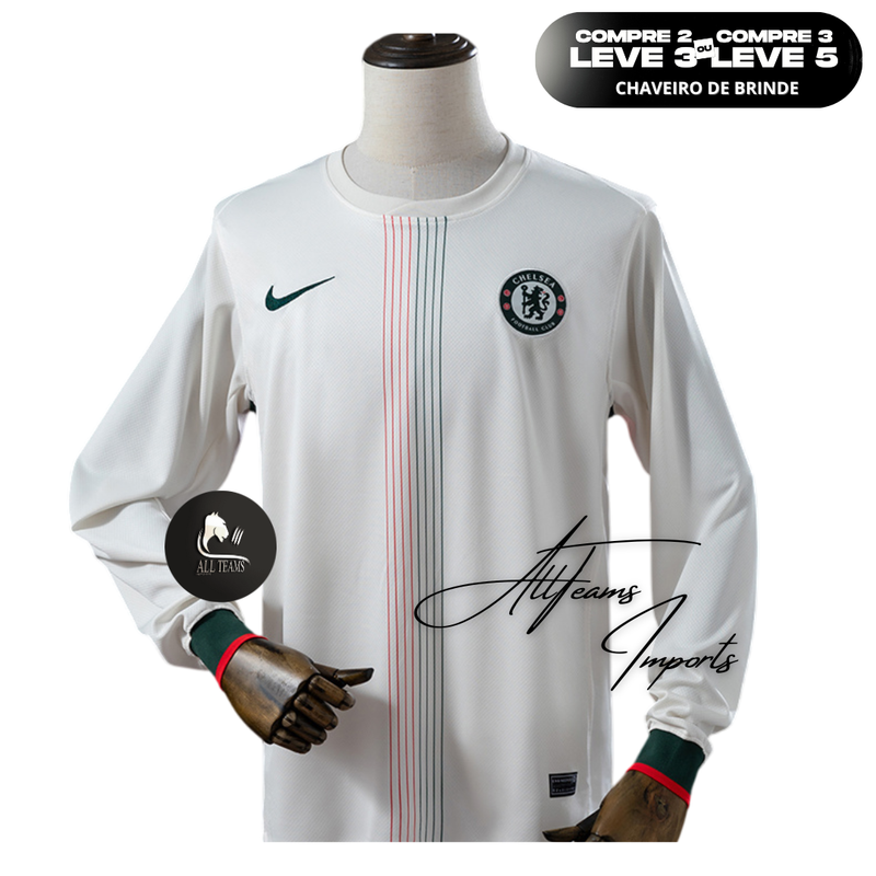 Camisa III Chelsea Manga Longa 25/26 Torcedor - Allteams Imports