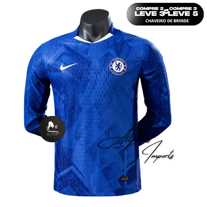 Camisa Chelsea Jogador Autentic 25/26 (Masculino) - Allteams Imports