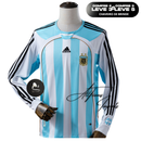 Camisa Seleção Argentina Retro 2006 - Manga Longa - Allteams Imports