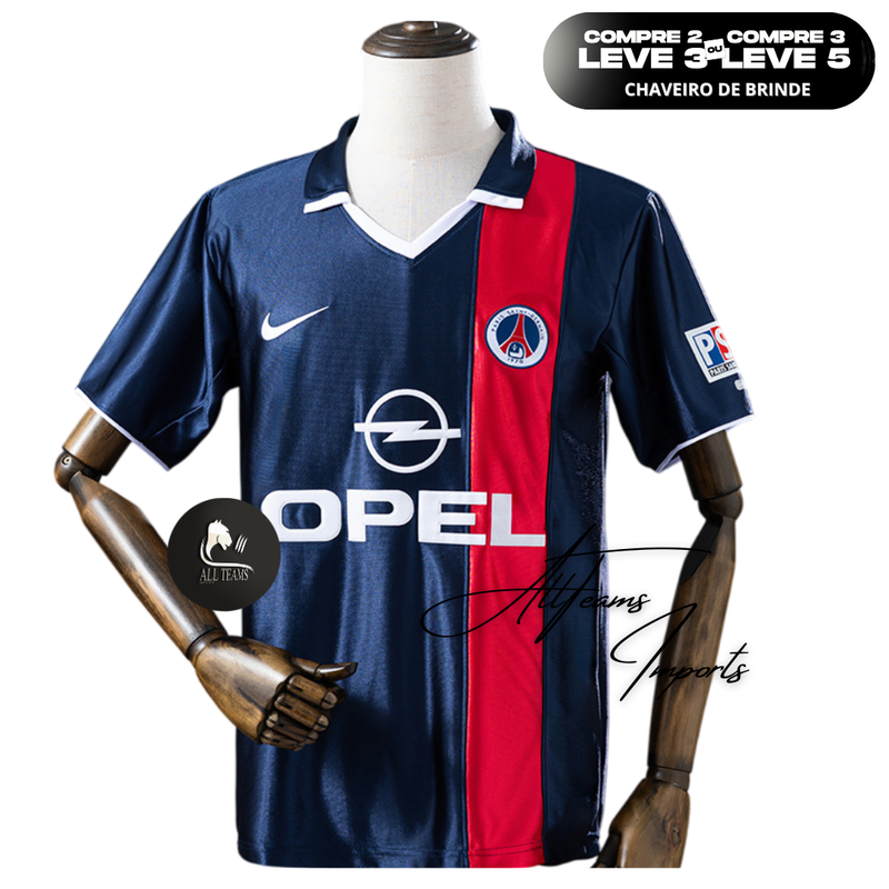 Camisa Retro PSG 2001 - Allteams Imports