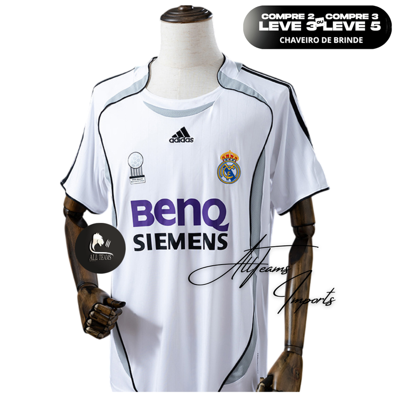 Camisa Retro Real Madrid 2006/07 (Galacticos ) - Allteams Imports