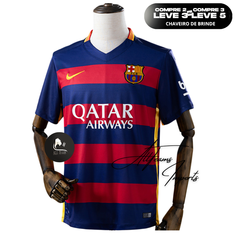Camisa Retro Barcelona 2015 - Allteams Imports