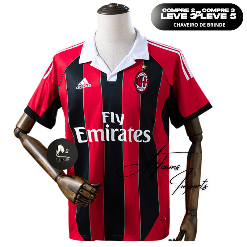 Camisa Retro Milan 2012 - Allteams Imports