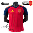 Camisa Player Espanha Copa do Mundo 2026 Masculina Modelo Authentic