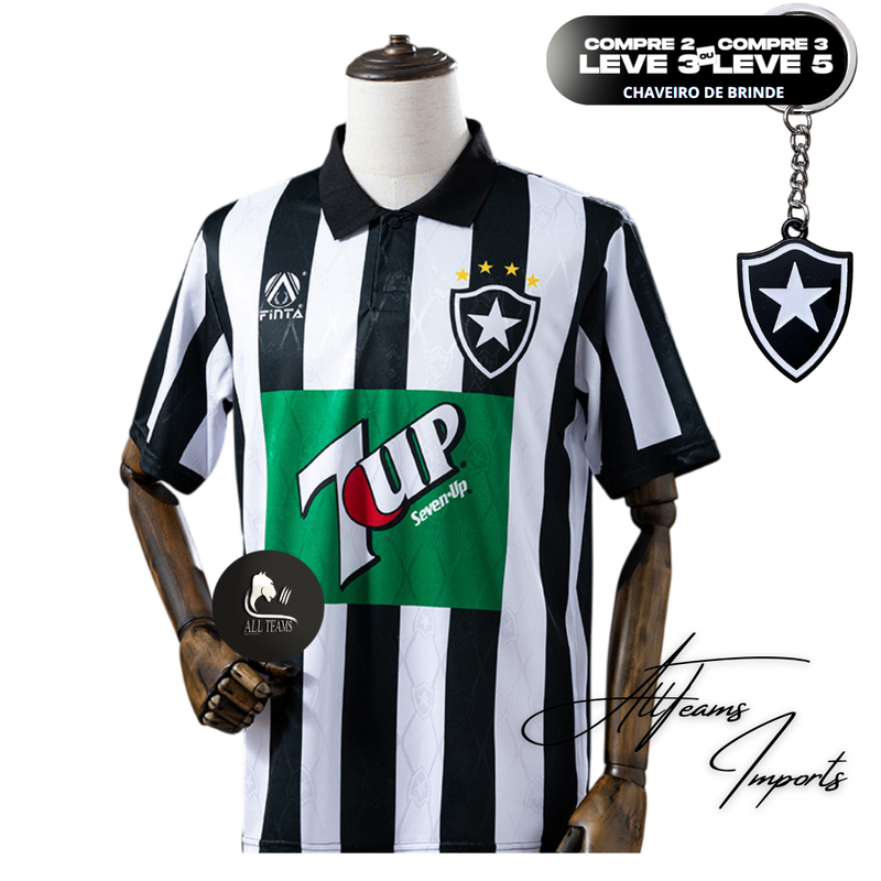 Camisa II Botafogo Retro Ano 1995 Masculina - Allteams Impots