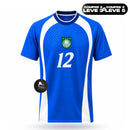 Camisa Retrô Palmeiras 1999 Azul São Marcos Personalizada | Raridade Premium Vintage