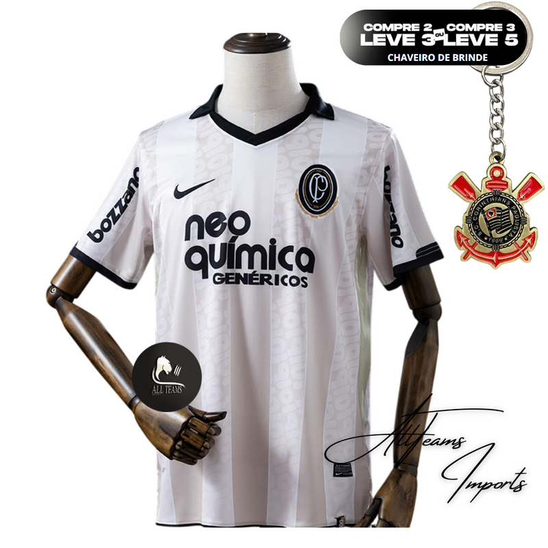 Camisa Corinthians Retro Ano 2010 ( 100 anos ) - Allteams Imports