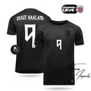 Camisa Black Seleção Noruega - Copa do Mundo 2026 - HAALAND 9 - Masculina