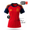 Camisa Seleção Espanha - Campeã Copa do Mundo 2026  Feminina