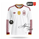 Camisa Fora Manga Longa Seleção Espanha 2026 - Campeã Copa do Mundo Masculina