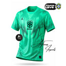 Camisa Goleiro Seleção Brasileira 2026 Copa do Mundo Masculina Premium