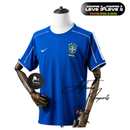 Camisa Retro Azul Seleção Brasil 1998 - Allteams Imports