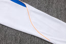 Conjunto de Treino de Inverno França 2026/27 Branco e Azul-Marinho