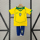 Kit Infantil Retro Seleção Brasileira 2004