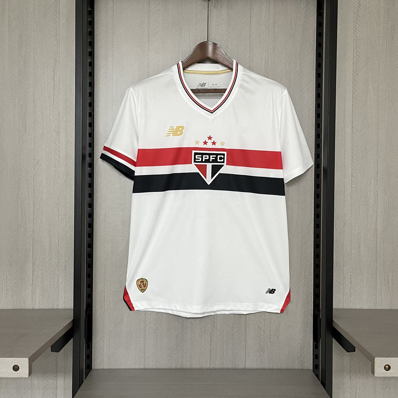 Camisa Lançamento São Paulo 25/26 + Pacths Libertadores