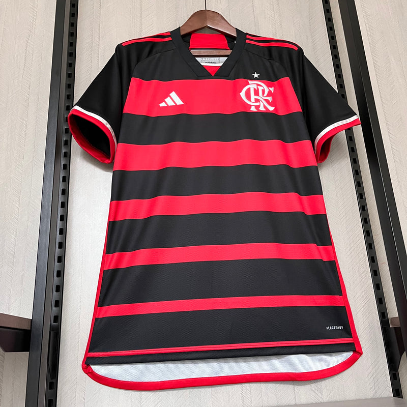Camisa Flamengo 24/25 + Pacth Campeão Brasileiro 2022 BRINDE