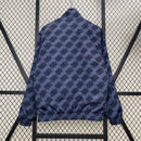 Jaqueta Corta Vento 2em1 Real Madrid 24/25 (Frente e Verso)