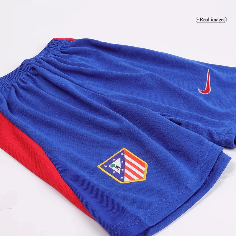 Kid's Atletico Madrid Home Jersey Kit(Jersey+Shorts) 2024/25