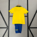 Kit Infantil Retro Seleção Brasileira 93-94
