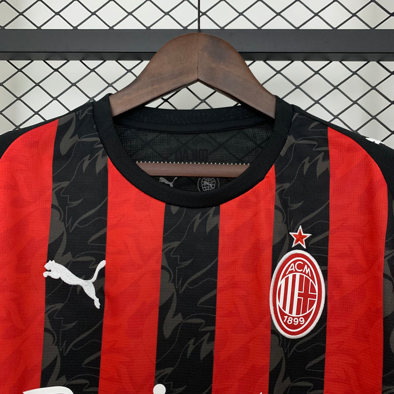 AC Milan Home Jersey 2025/26 Masculino