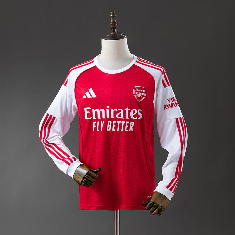 Camisa Arsenal Manga Longa 25/26 Torcedor - Allteams Imports