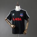 Camisa Retrô Colo-Colo 1991 Away Preta Lada Premium | Allteams Imports