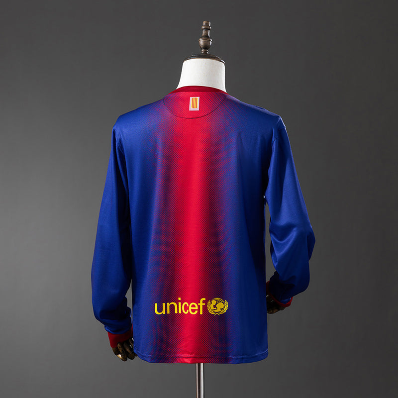 Camisa Retro Barcelona 2012/13 - Manga Longa - Allteams Imports