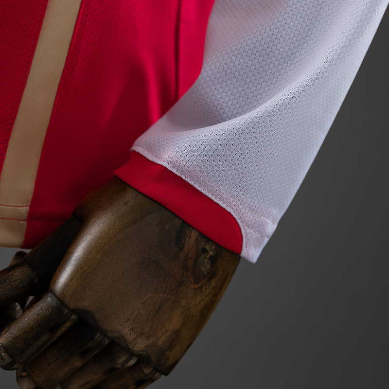 Camisa Arsenal Retro 2006 - Manga Longa - Allteams Imports