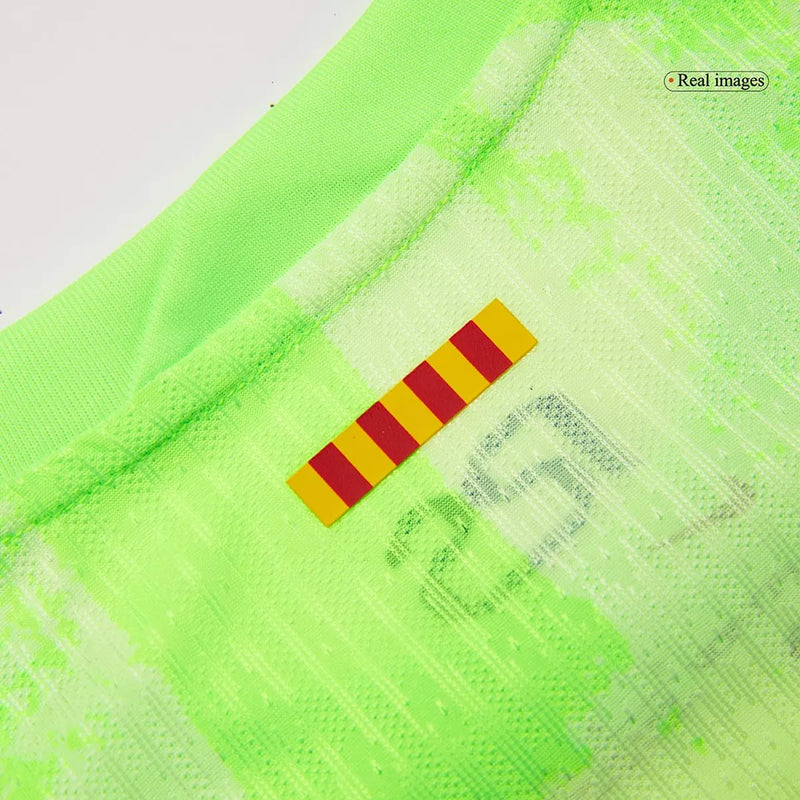 Camisa Barcelona Third Away Match Jersey 2024/25 - Spotify Logo